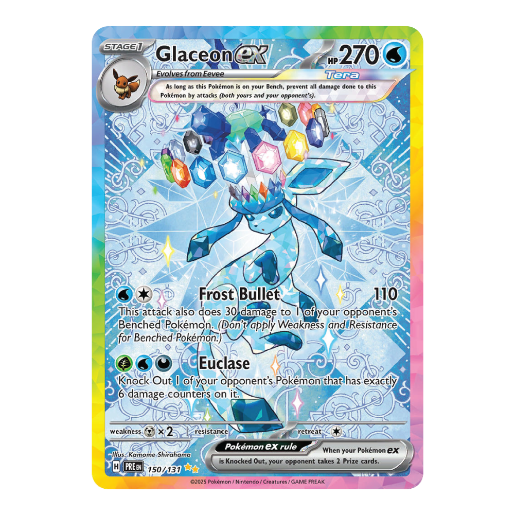 Glaceon ex PRE 150/131