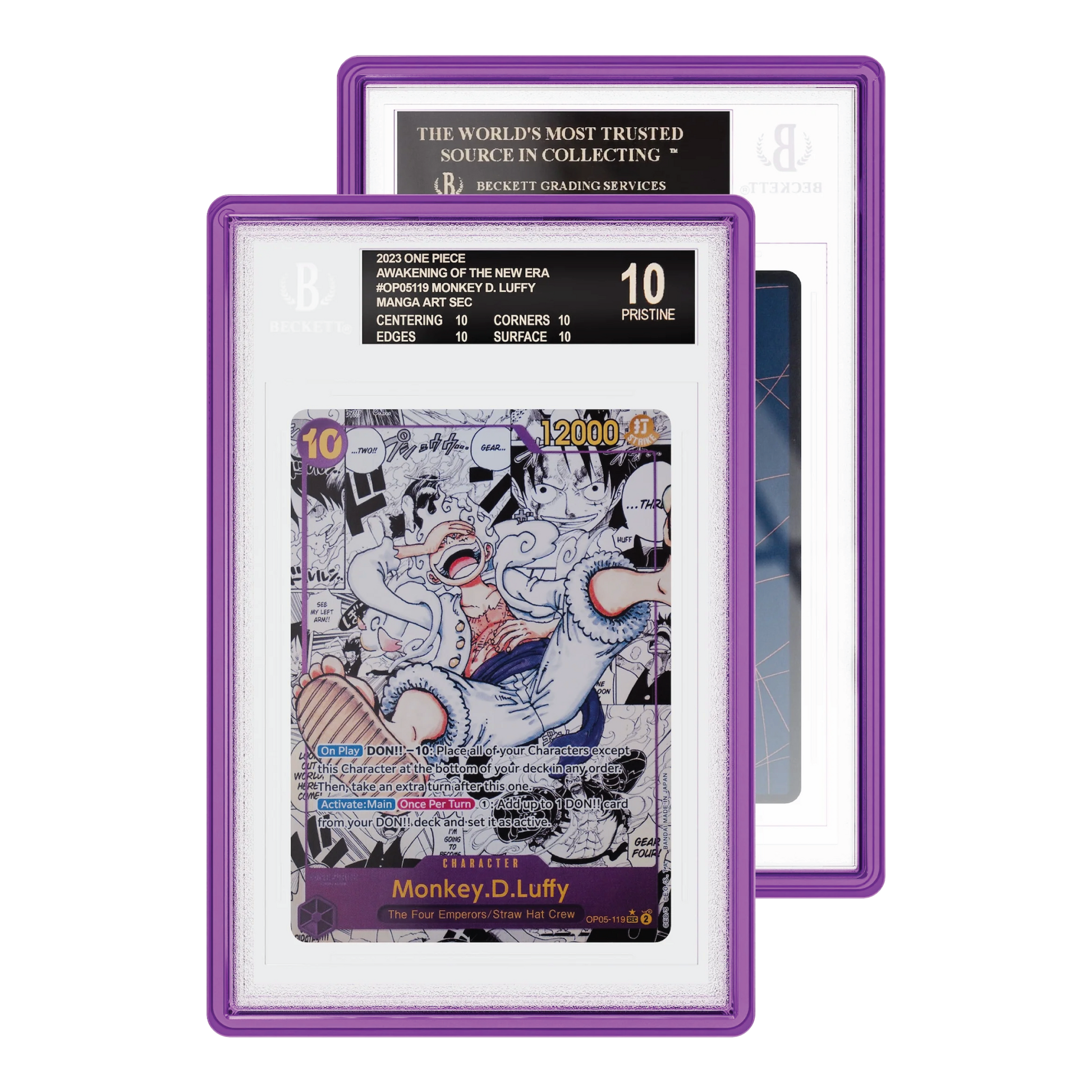 GradedGuard Jewel Case BGS Amethyst