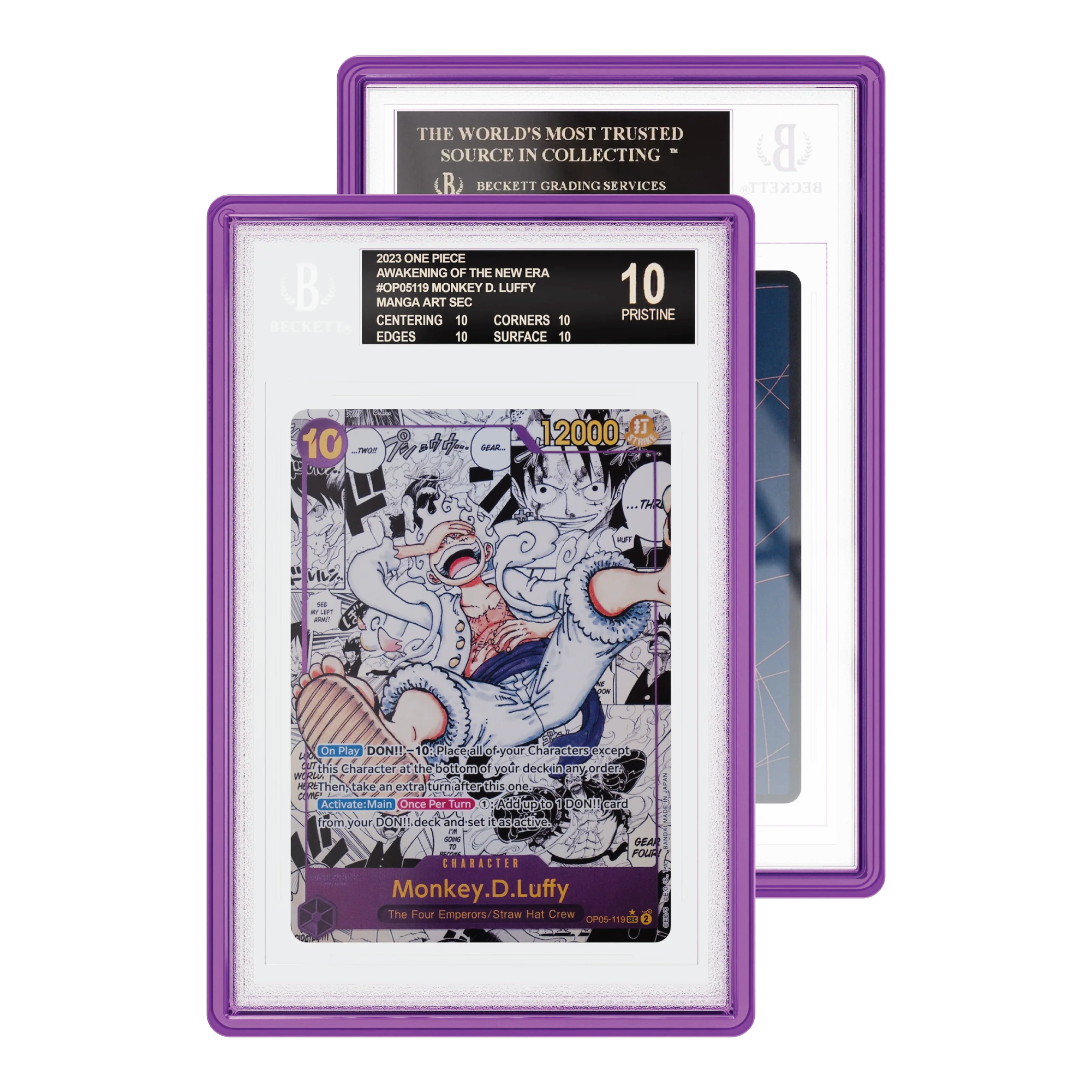 GradedGuard Jewel Case BGS Amethyst