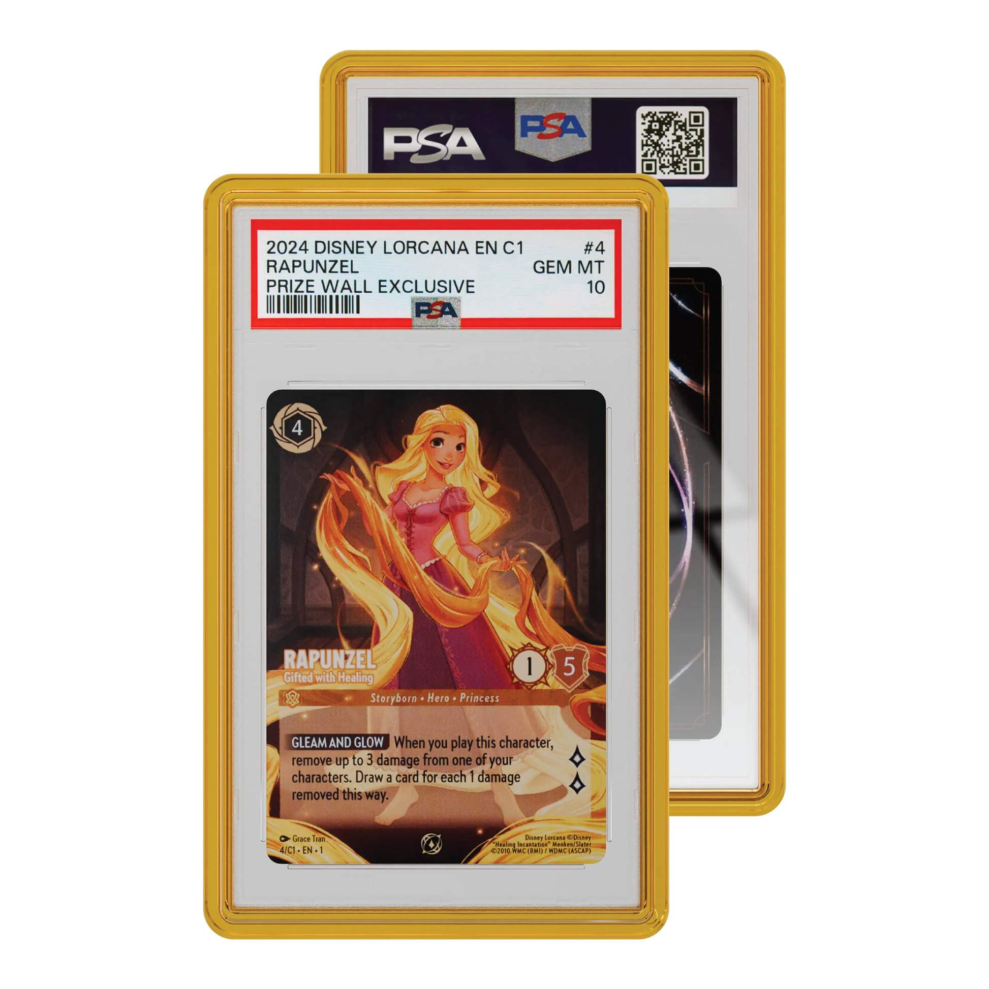 GradedGuard Jewel Case PSA Amber