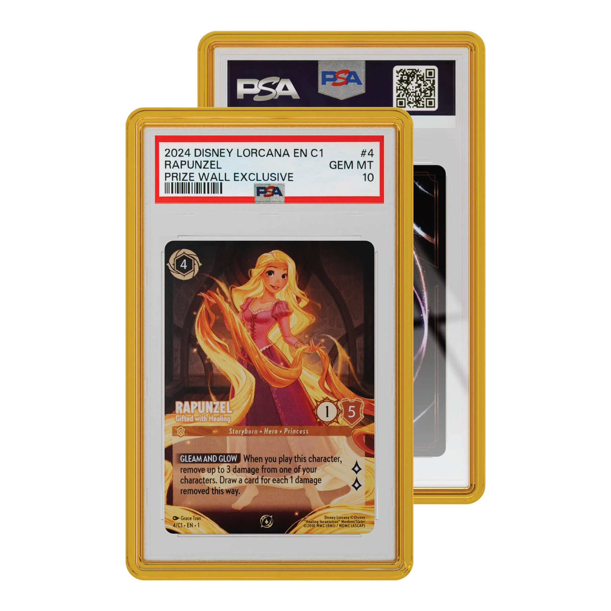 GradedGuard Jewel Case PSA Amber