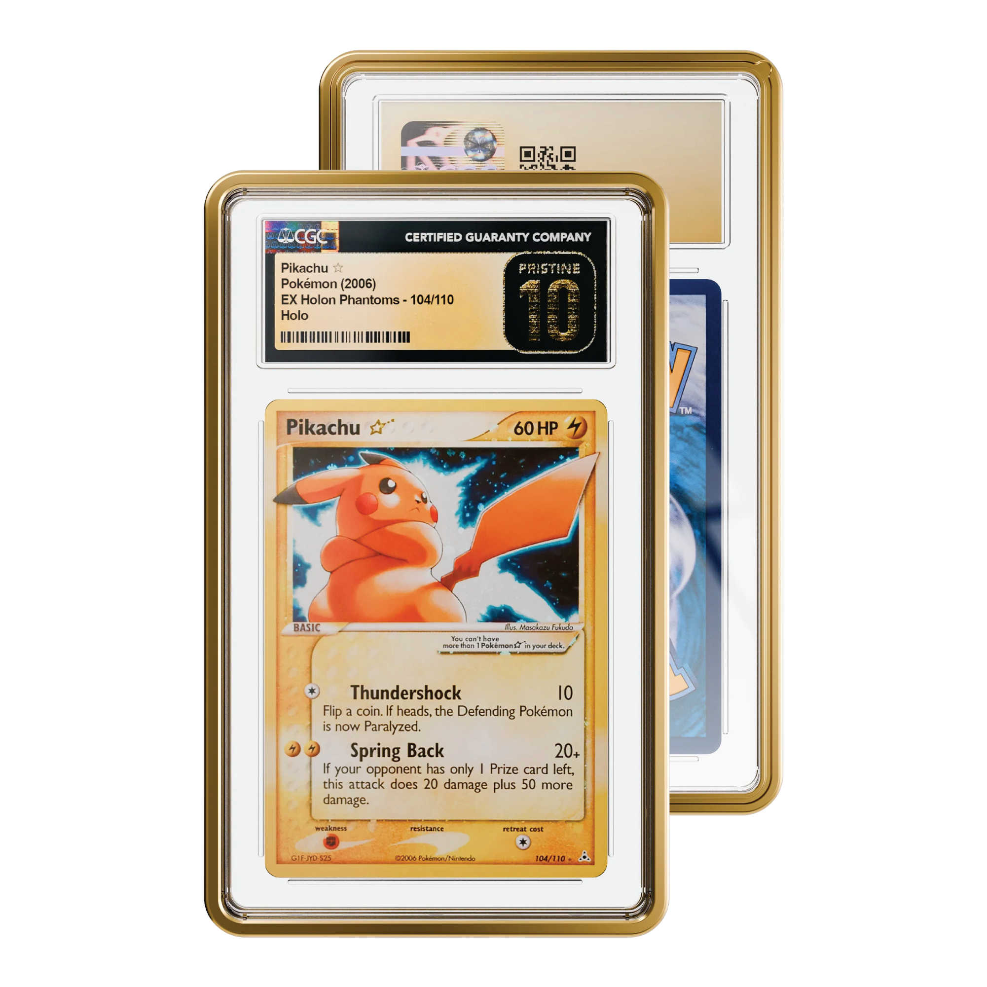 GradedGuard Metallic Case CGC Gold