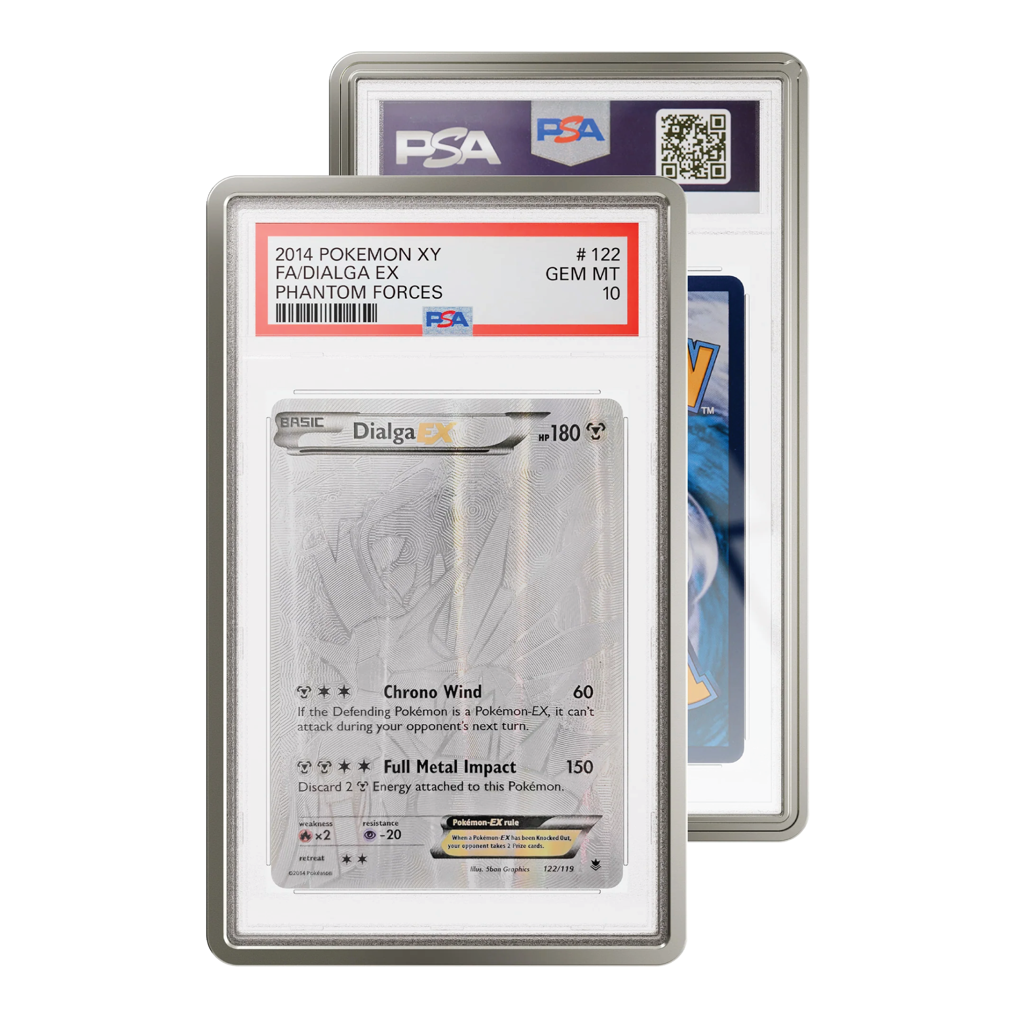 GradedGuard Metallic Case PSA Silver