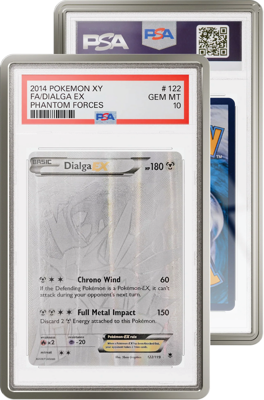 GradedGuard Metallic Case PSA Silver