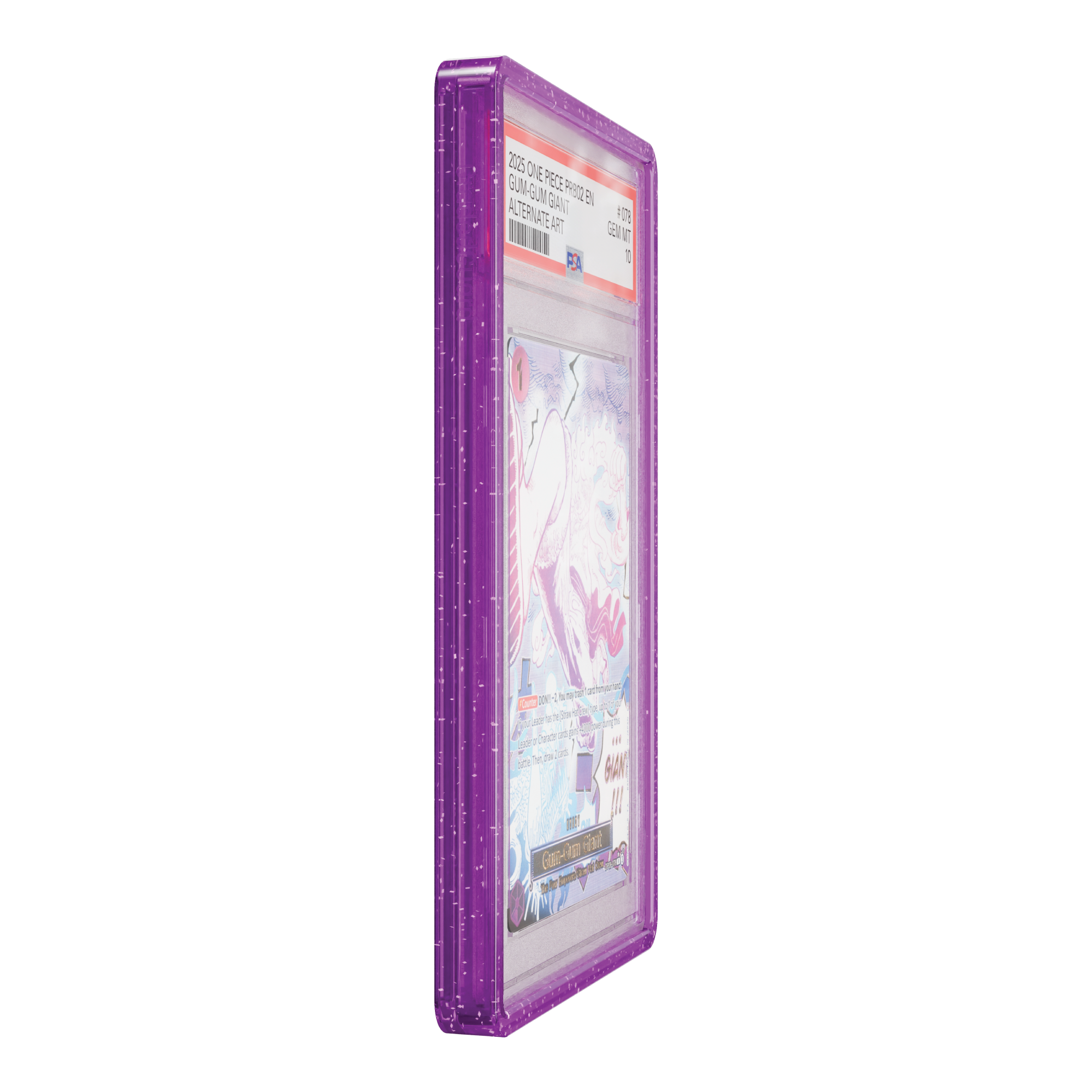 GradedGuard Purple Glitter (PSA)