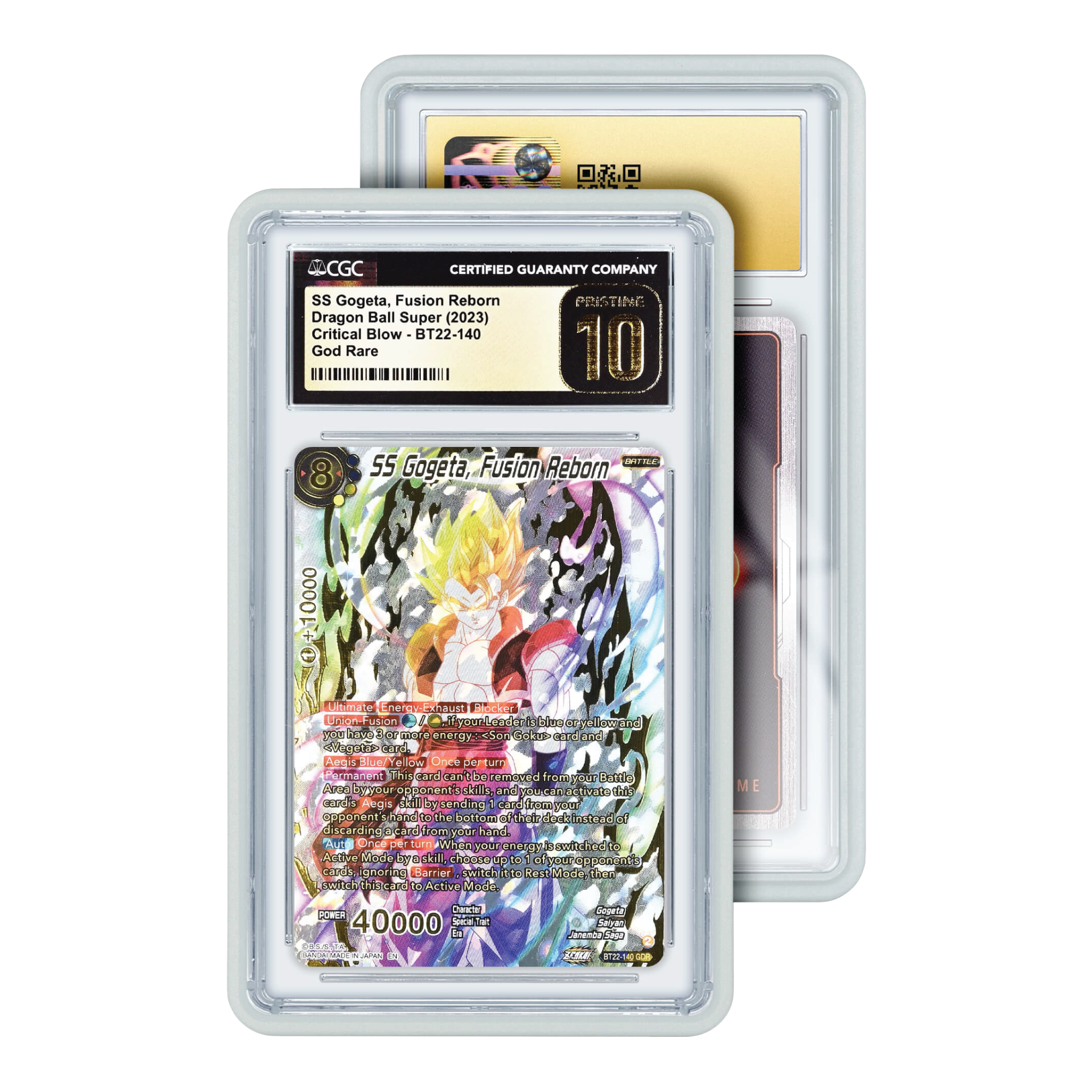 GradedGuard Standard Case CGC Frosted Clear