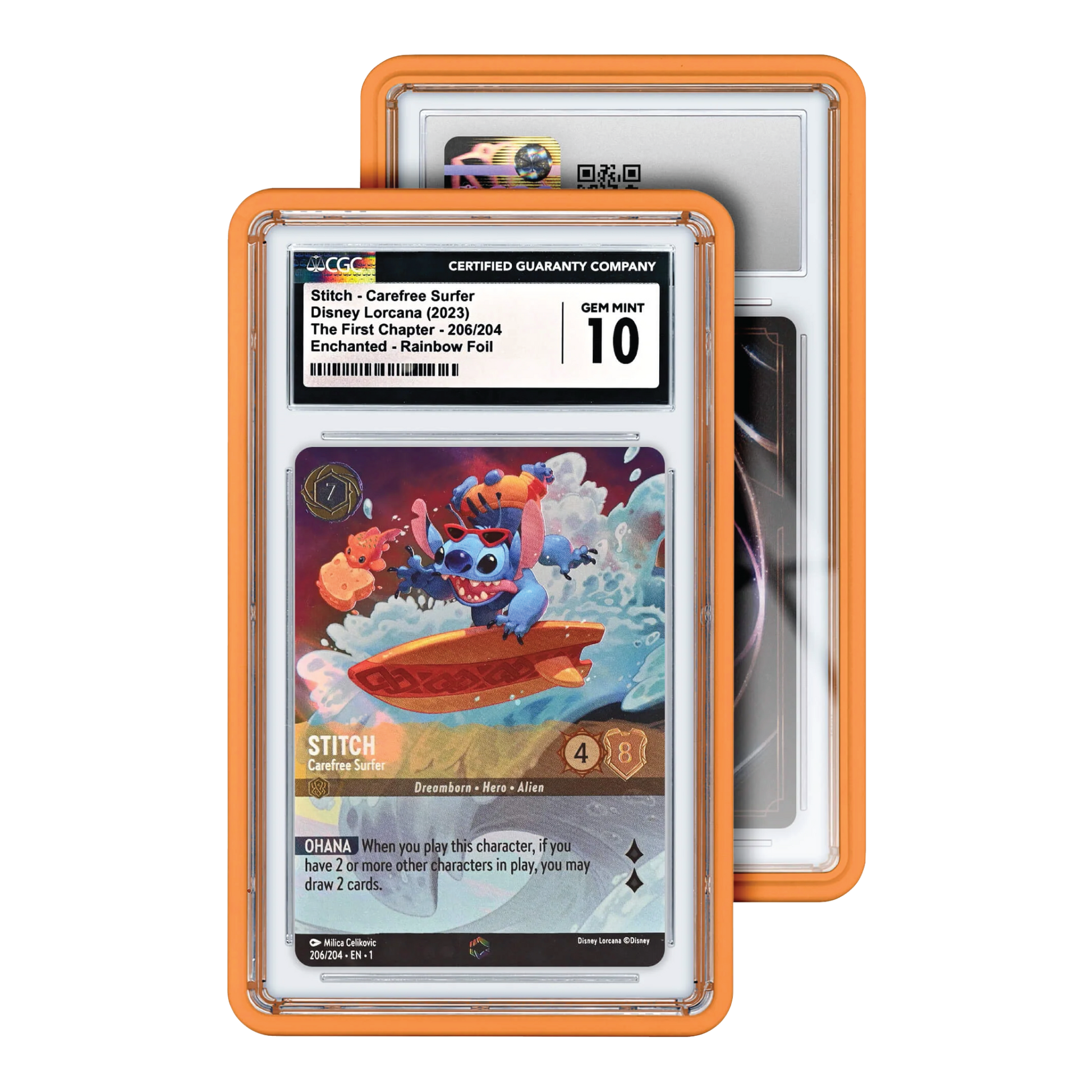 GradedGuard Standard Case CGC Orange