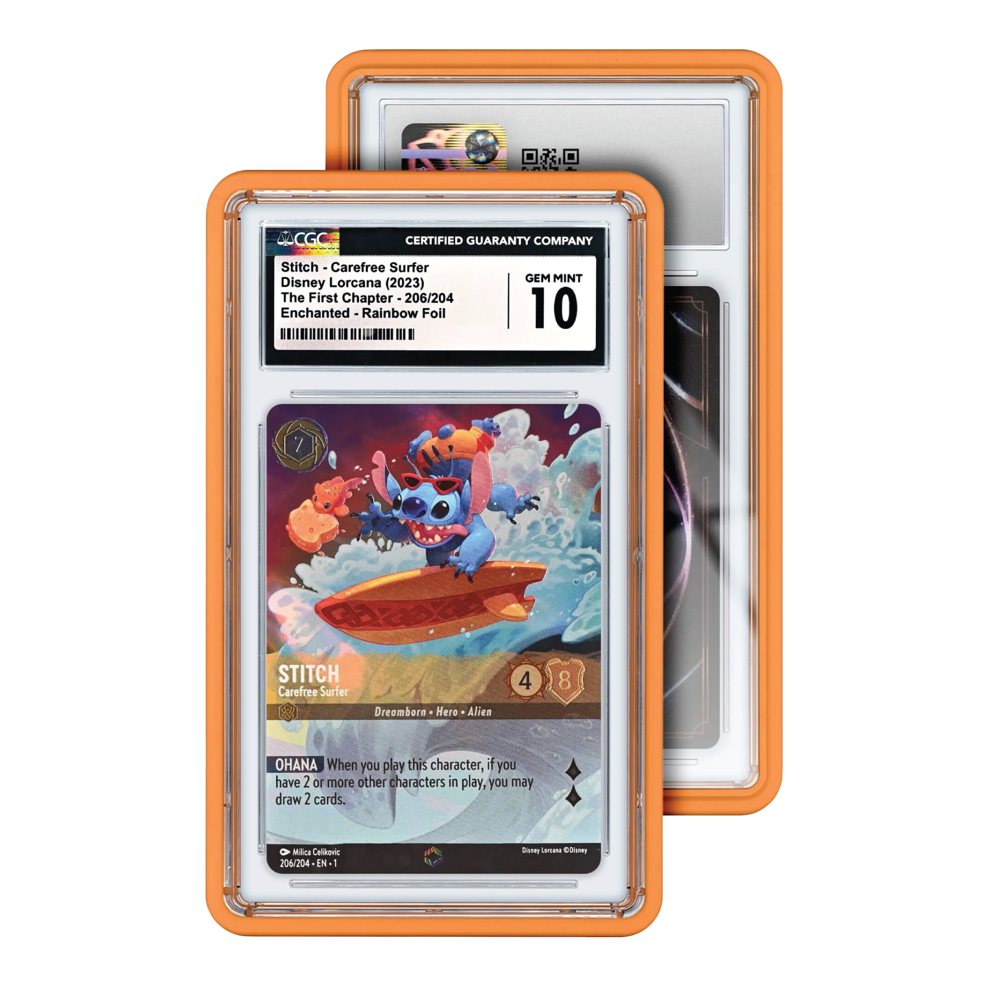 GradedGuard Standard Case CGC Orange