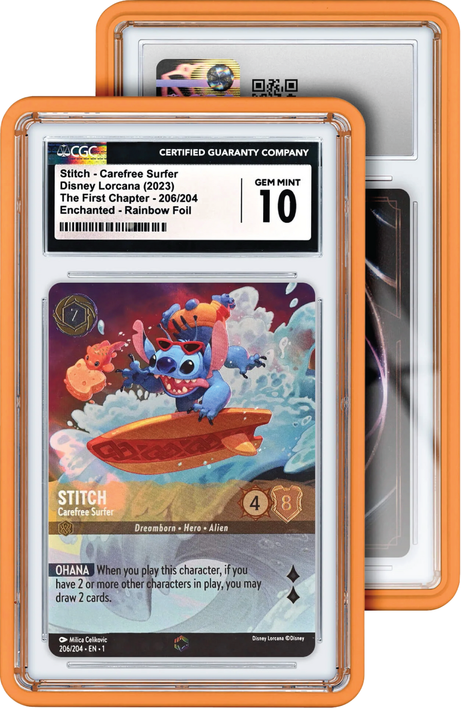 GradedGuard Standard Case CGC Orange