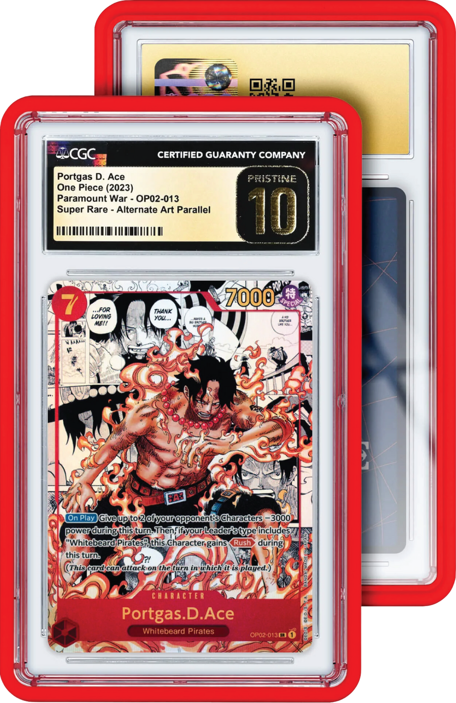 GradedGuard Standard Case CGC Red 