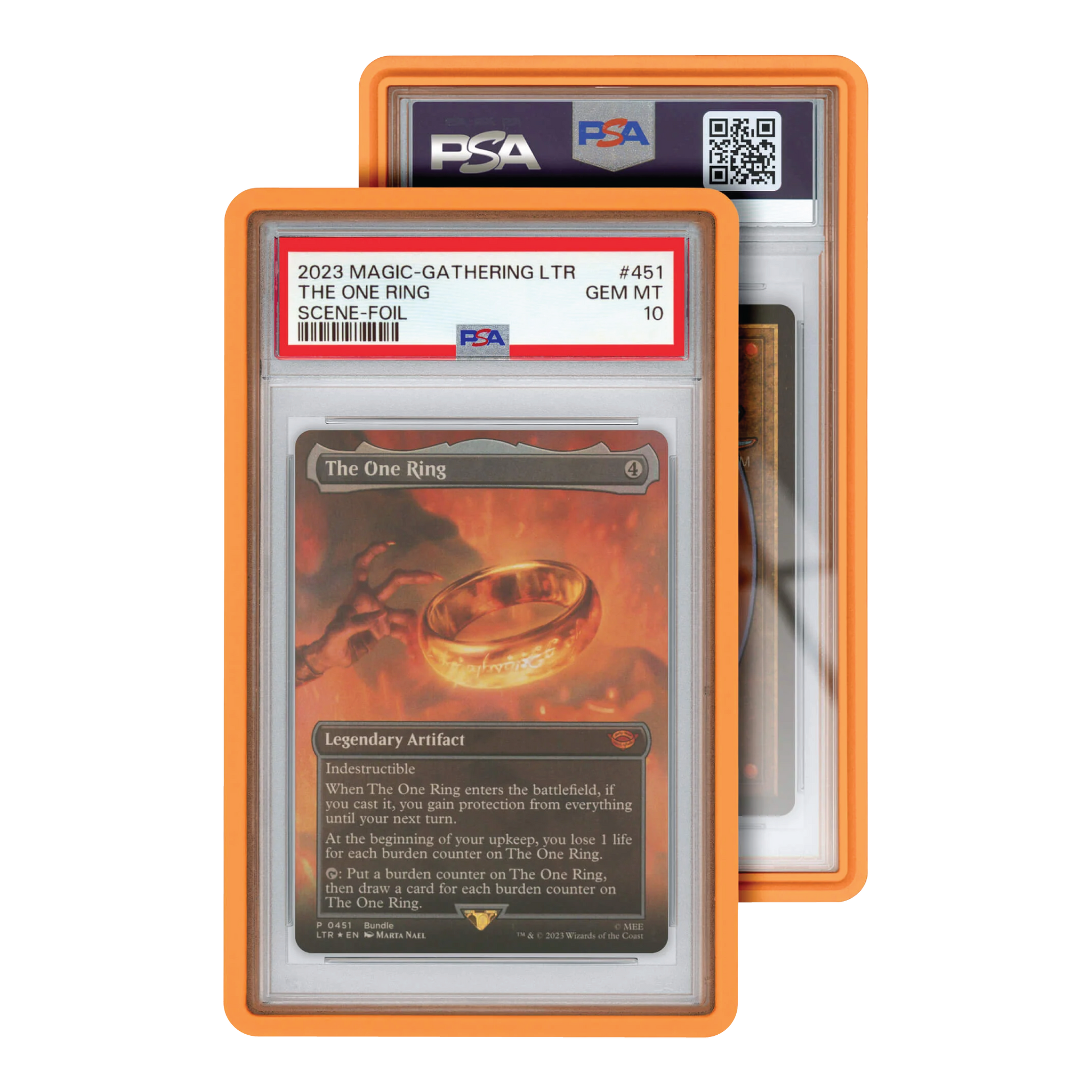GradedGuard Standard Case PSA Orange
