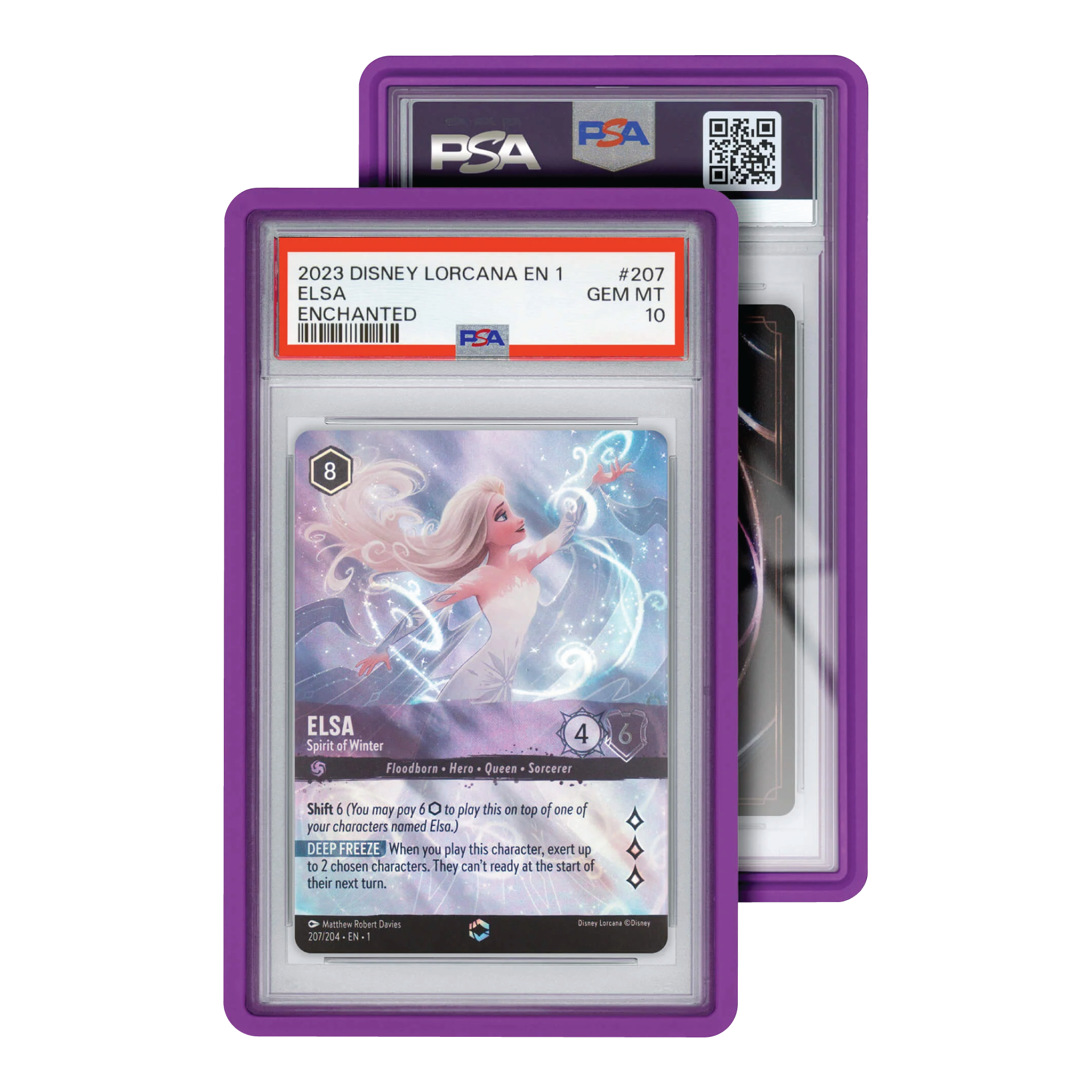 GradedGuard Standard Case PSA Purple