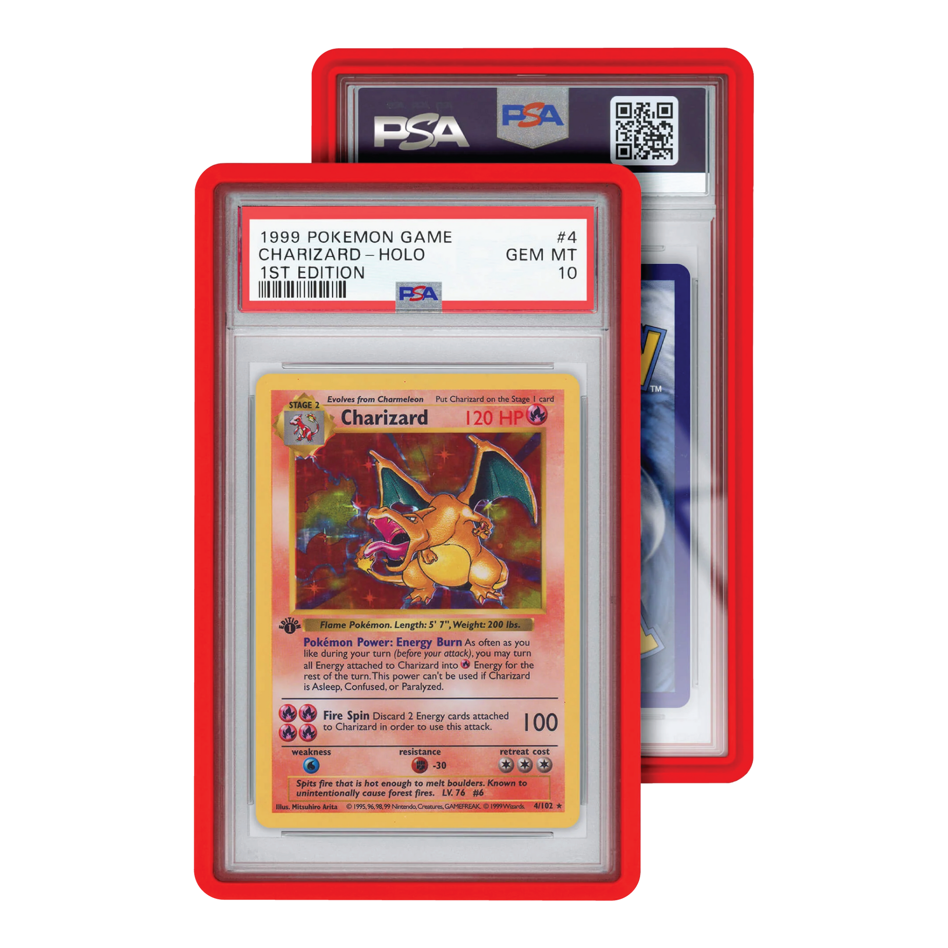 GradedGuard Standard Case PSA Red
