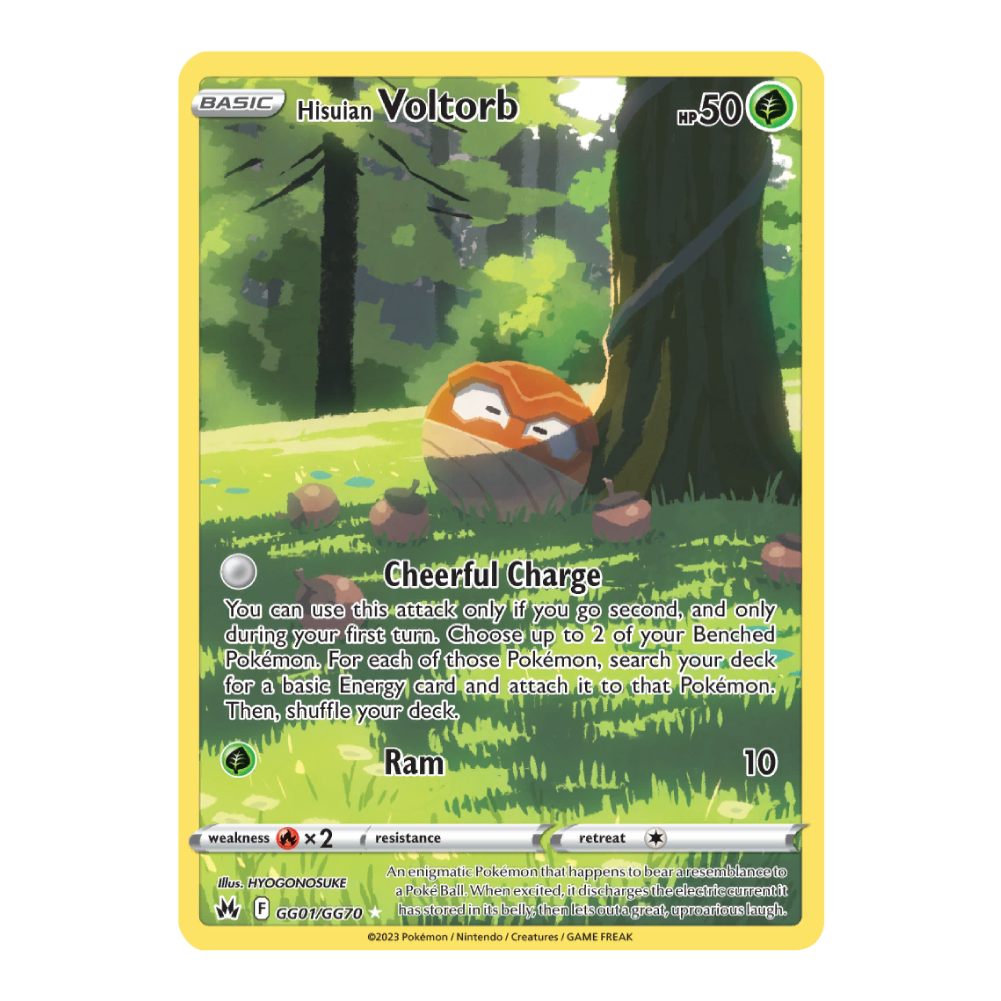 Hisuian Voltorb CRZ GG01/GG70