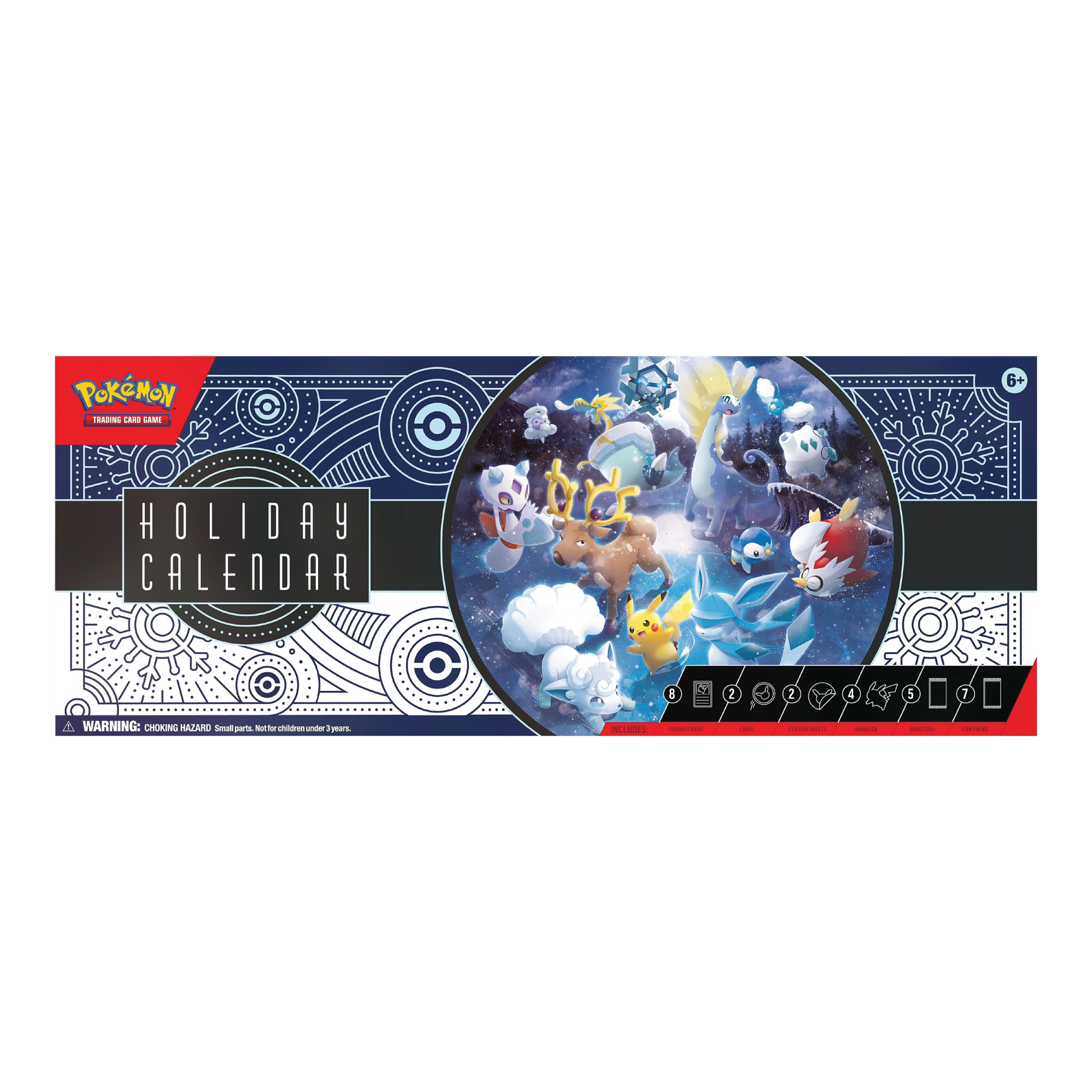 Pokémon TCG Holiday Calendar 2023 Voorkant