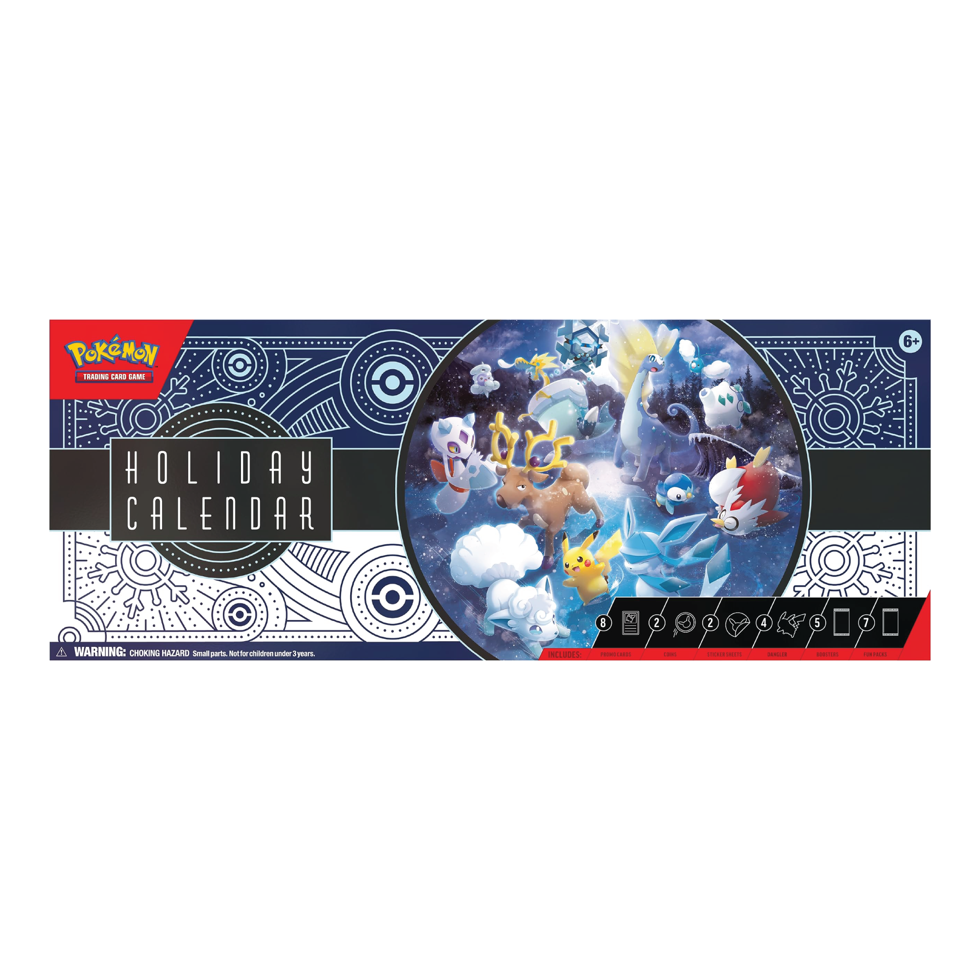 Pokémon TCG Holiday Calendar 2023 Voorkant
