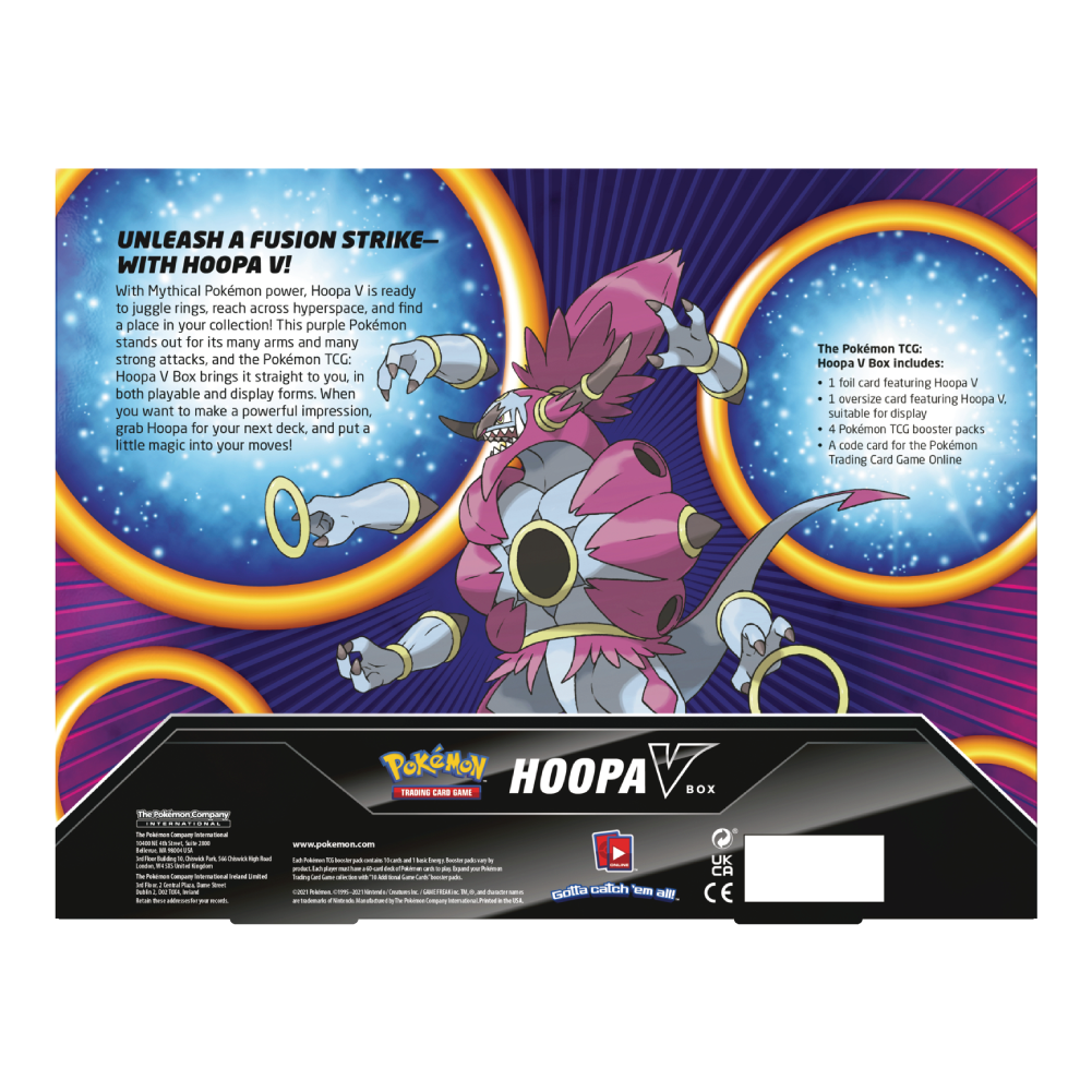 Achterkant van Hoopa V Box