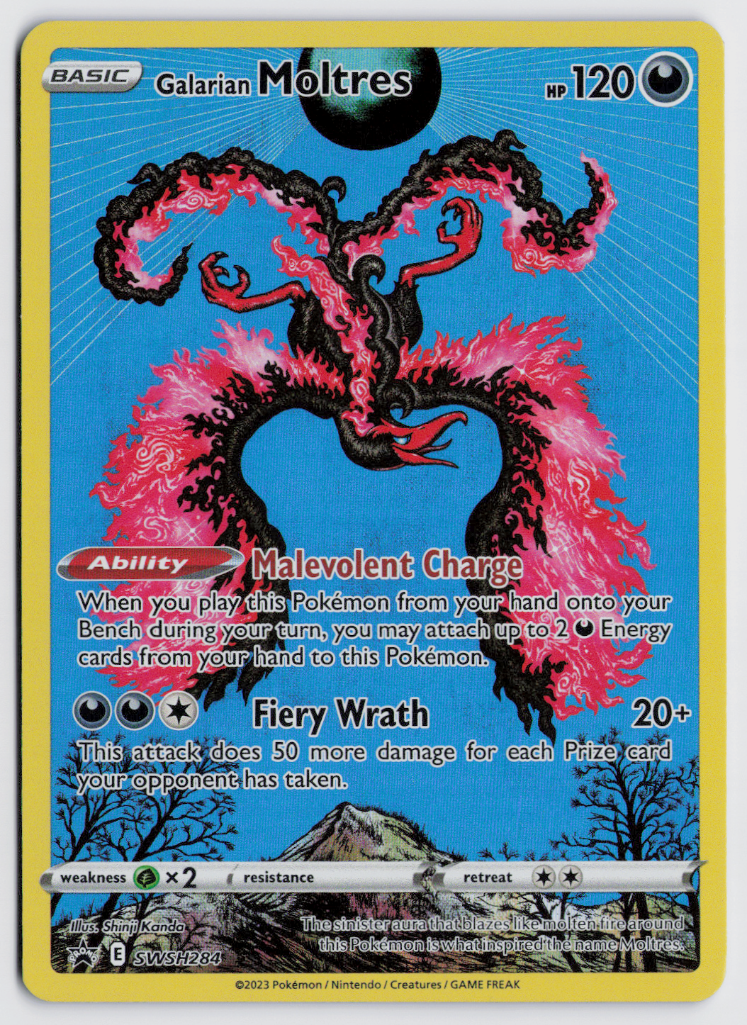 Galarian Moltres SWSH284
