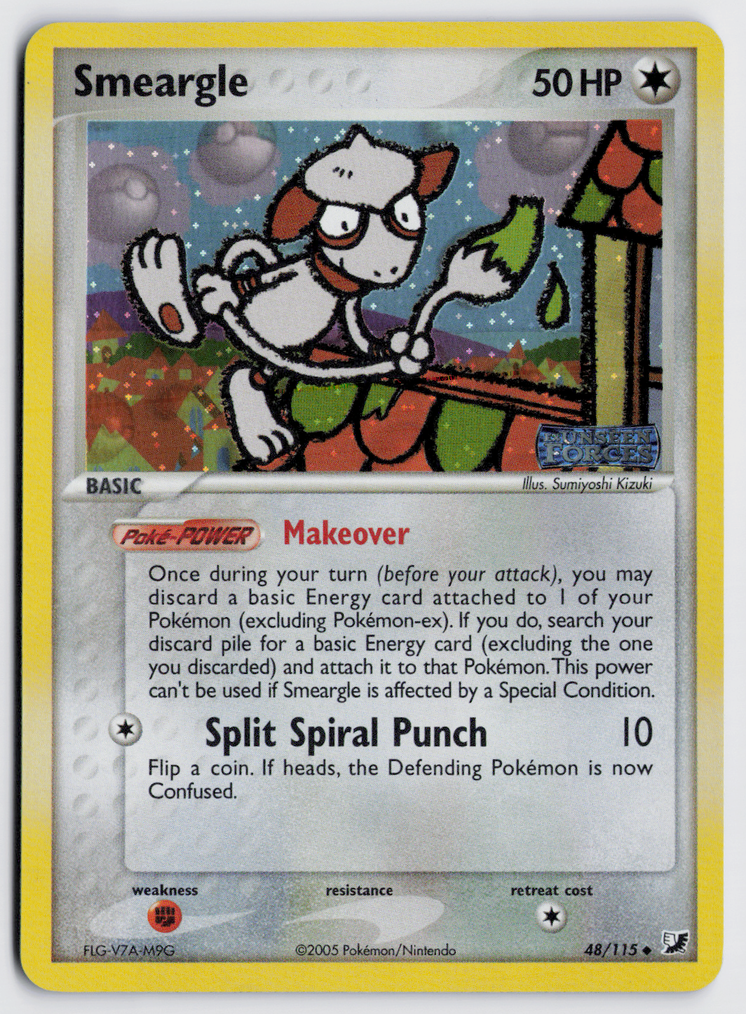 Smeargle UF 48/115 (Stamped)