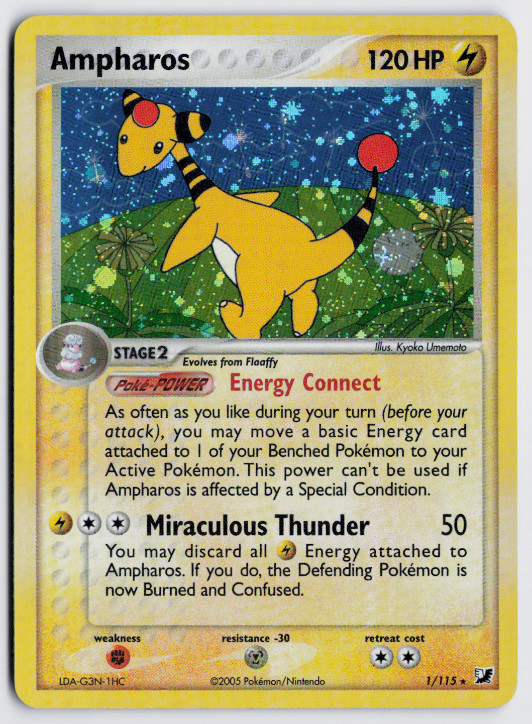 Ampharos UF 1/115