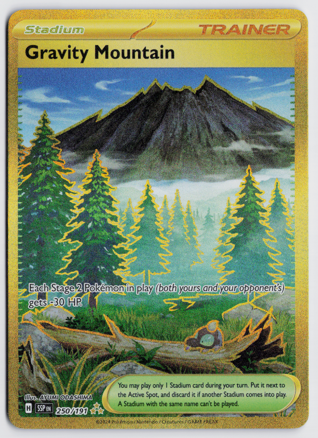 Gravity Mountain SSP 250/191