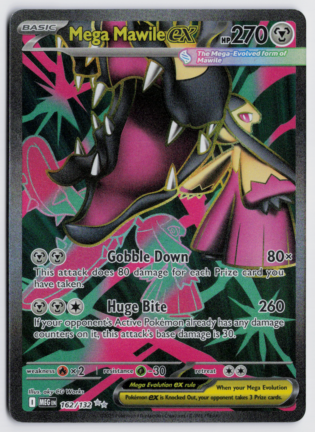 Mega Mawile ex MEG 162/132