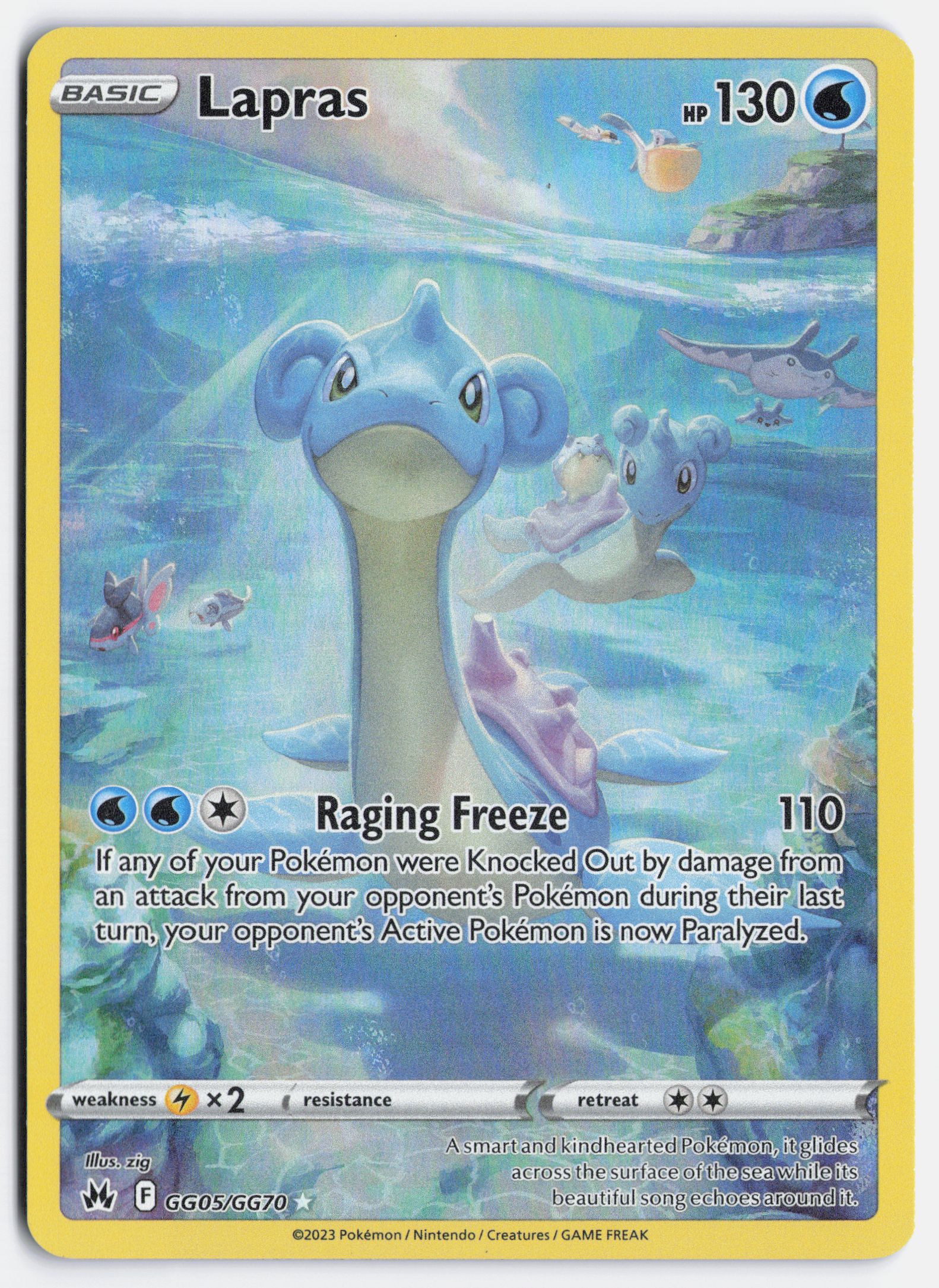 Lapras CRZ GG05/GG70