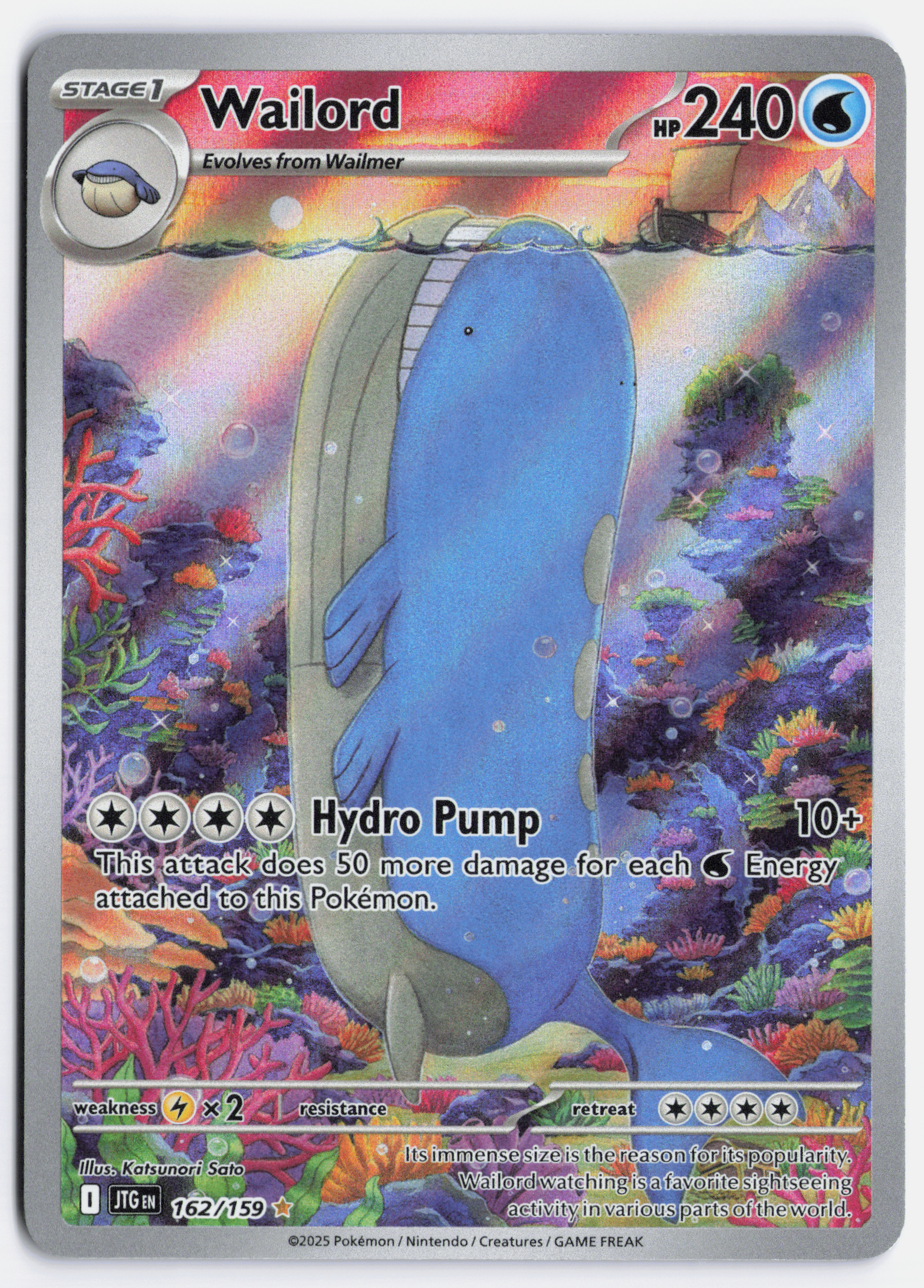 Wailord JTG 162/159