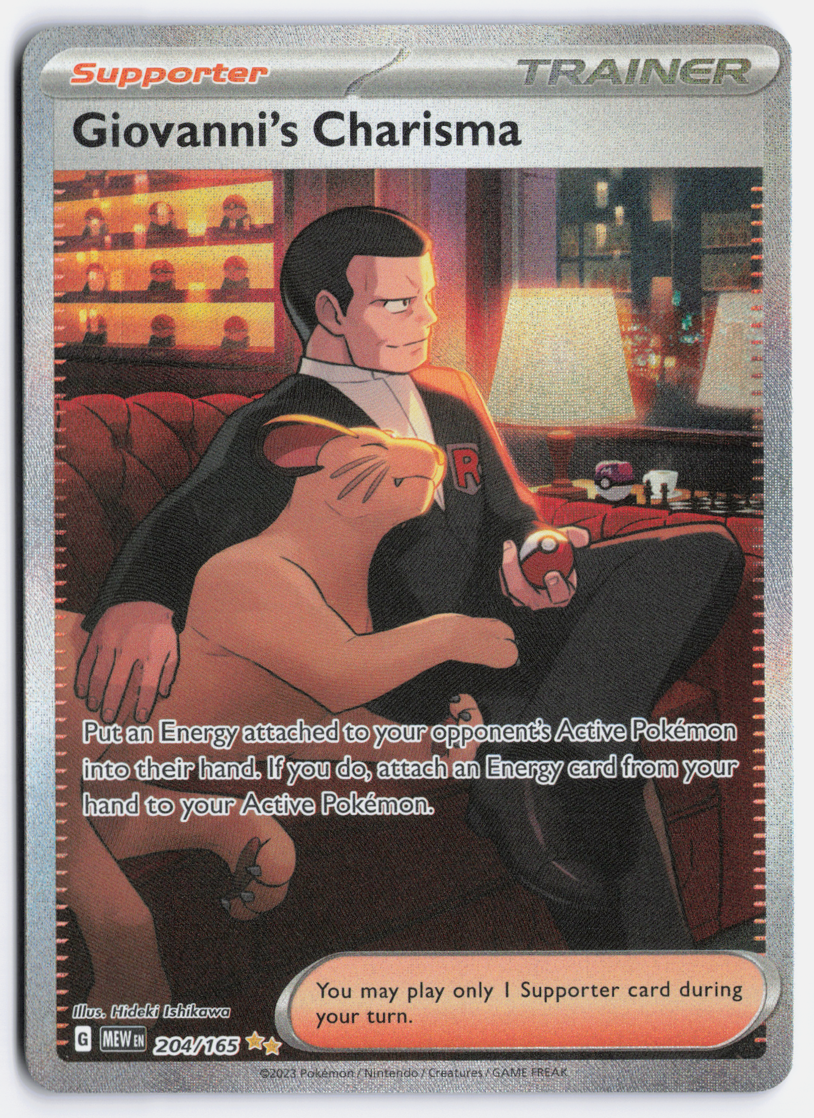 Giovanni's Charisma MEW 204/165