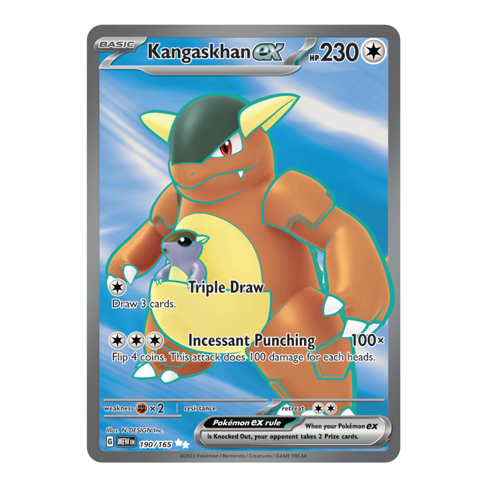 Kangaskhan ex MEW 190/165