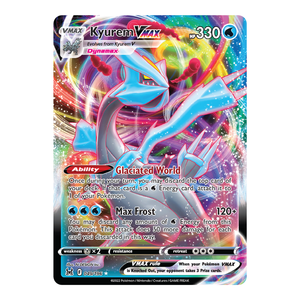 Kyurem VMAX LOR 049/196