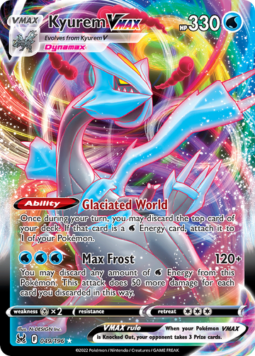 Kyurem VMAX LOR 049/196