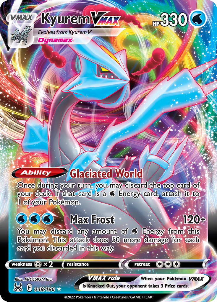 Kyurem VMAX LOR 049/196