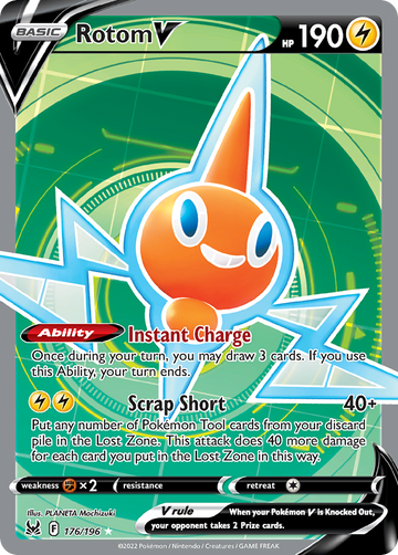 Rotom V LOR 176/196