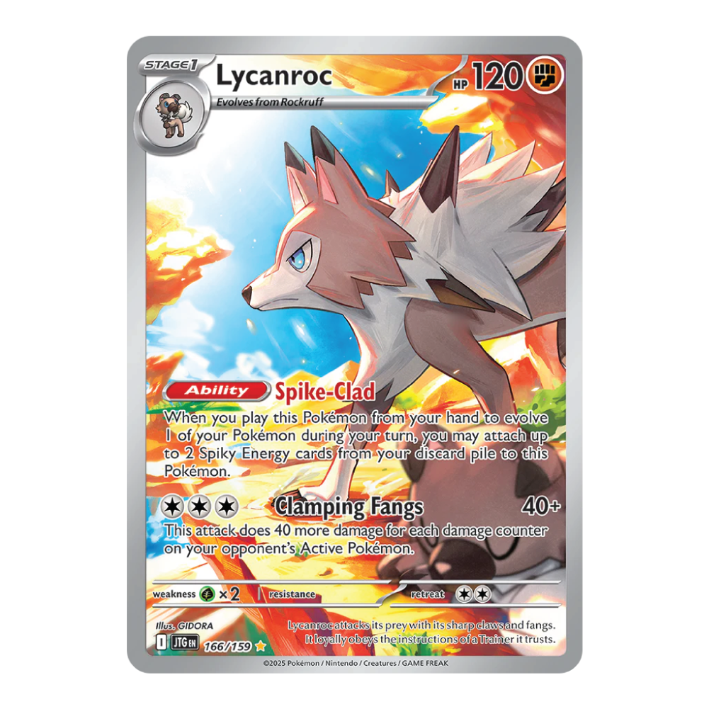 Lycanroc JTG 166/159