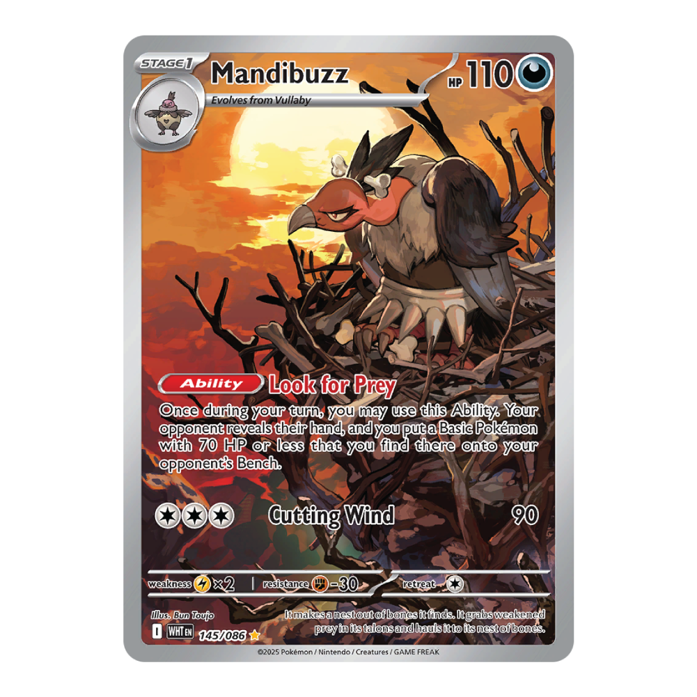Mandibuzz WHT 145/086