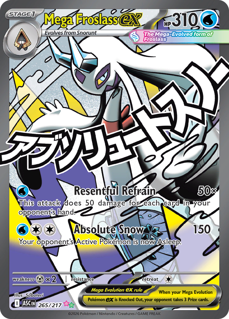 Mega Froslass ex ASC 265/217