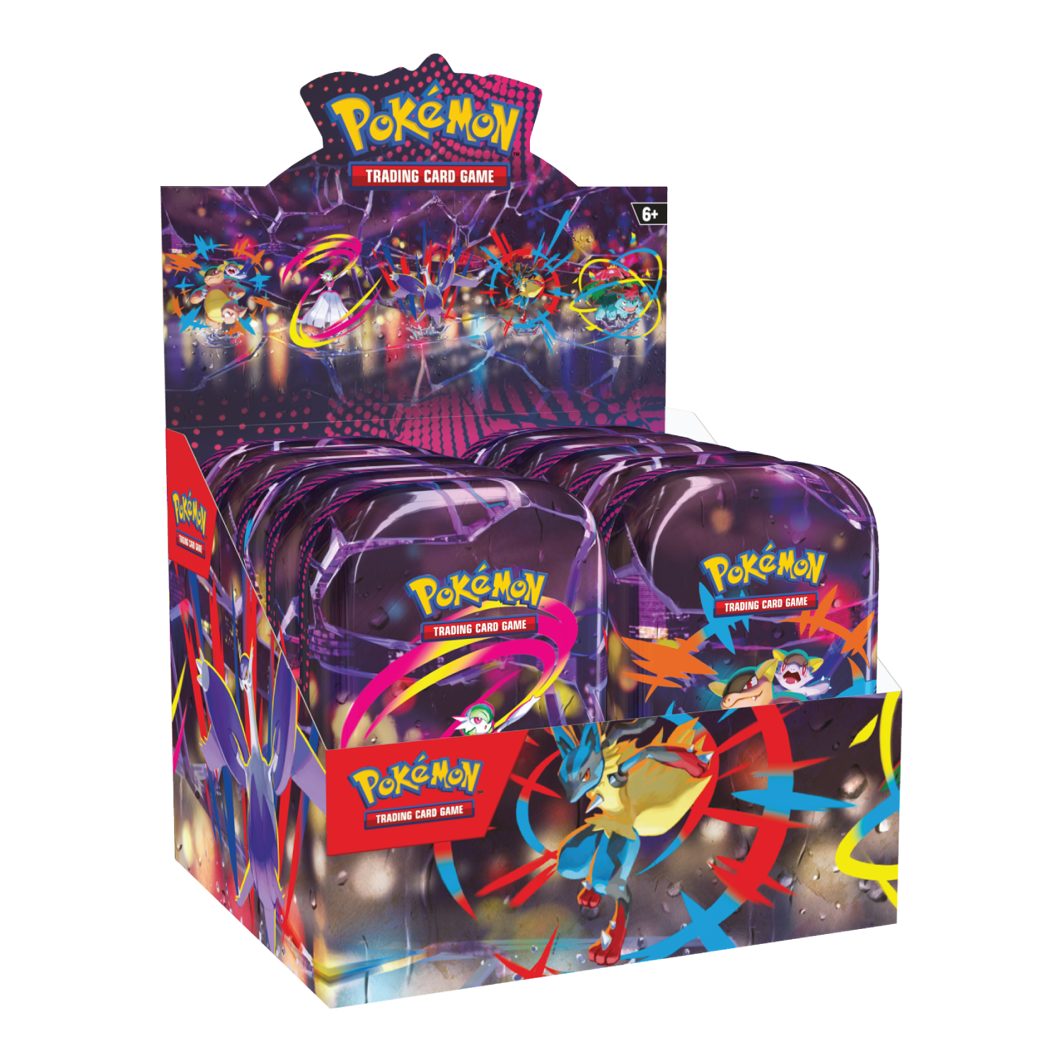 Pokémon TCG Mega Heroes Mini Tin Display
