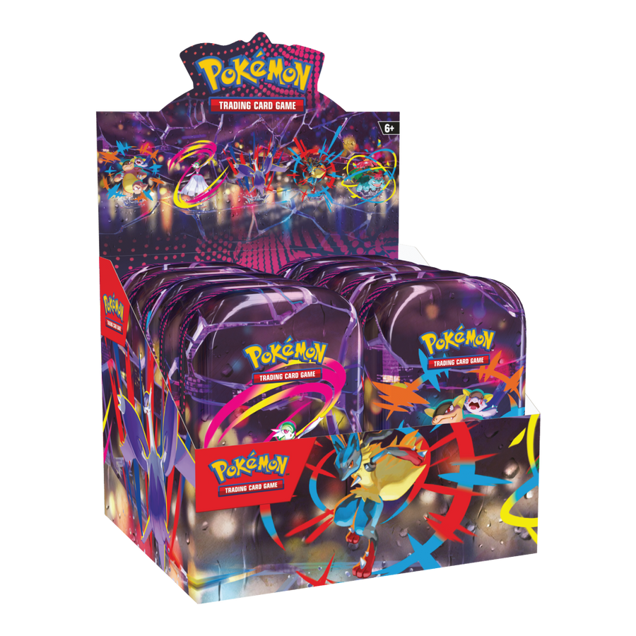 Pokémon TCG Mega Heroes Mini Tin Display