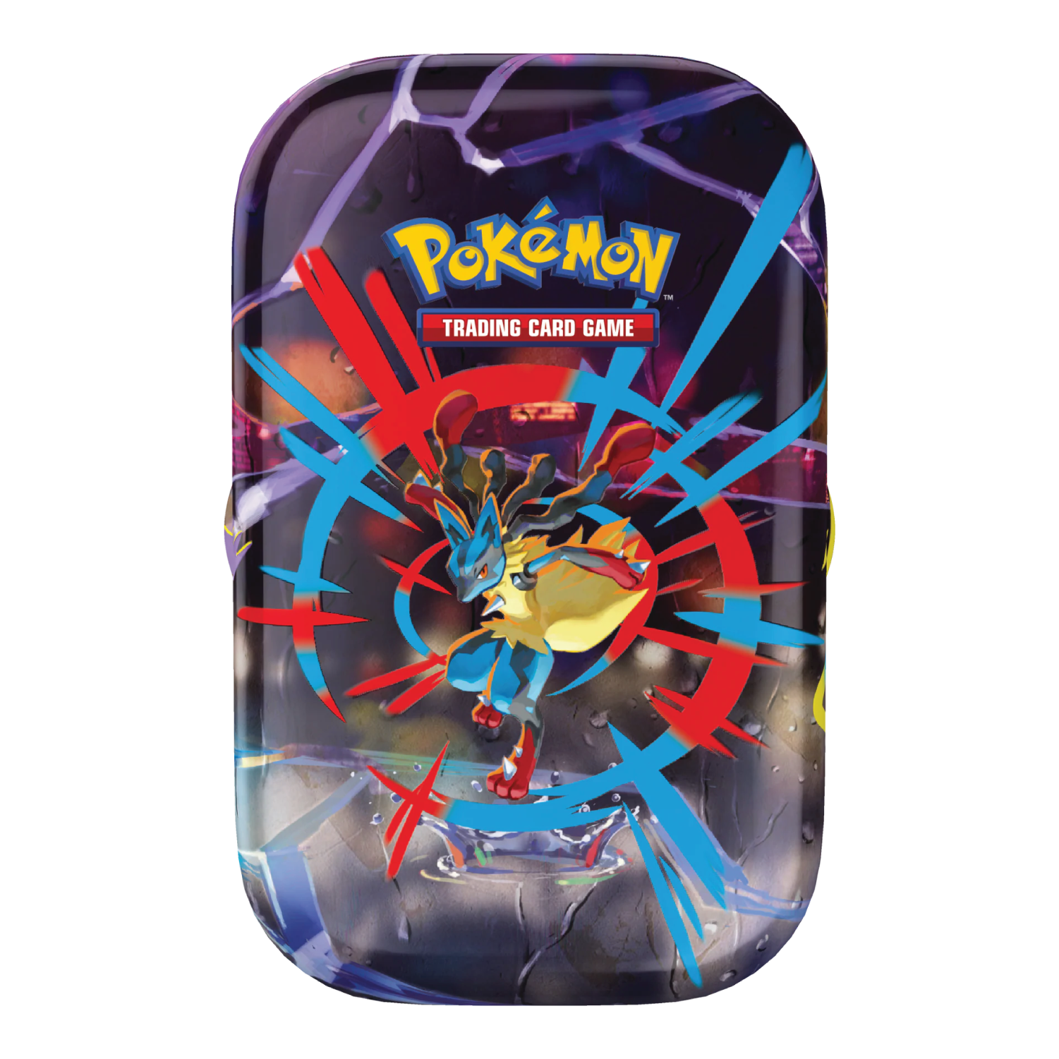 Pokémon TCG Mega Heroes Mini Tin met Mega Lucario Artwork