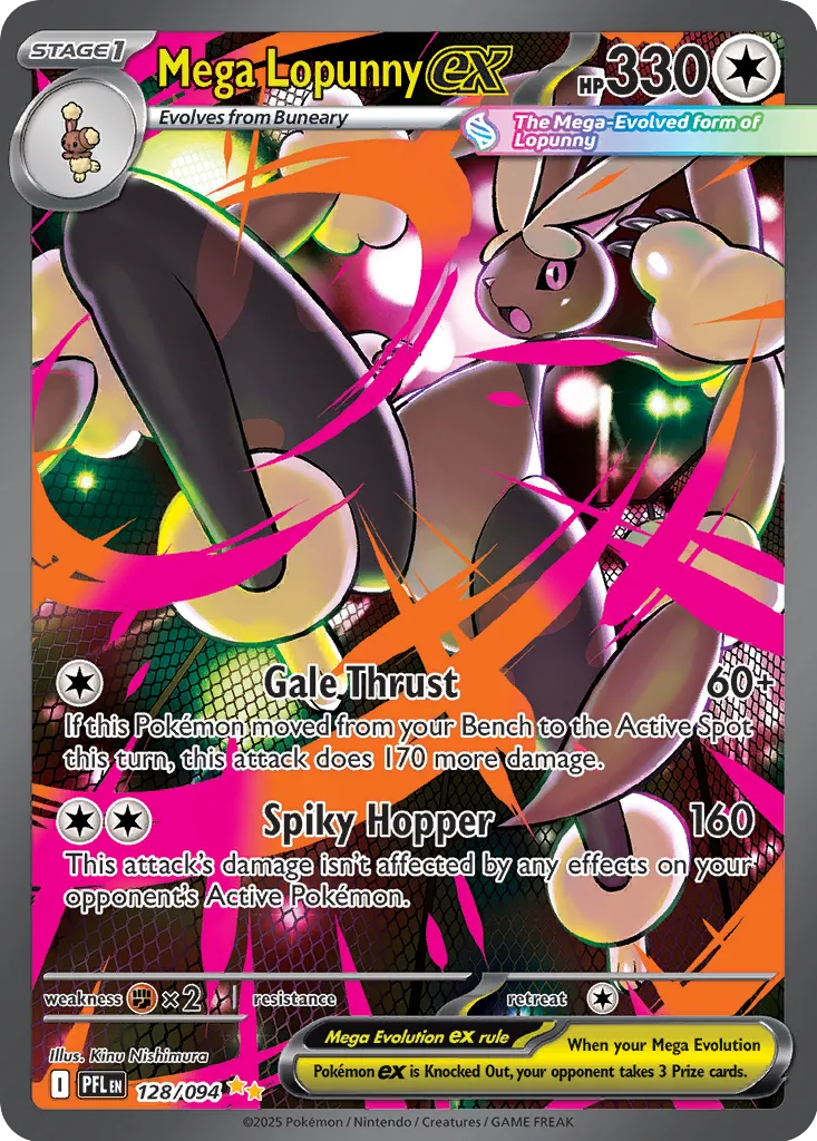 Mega Lopunny ex PFL 128/094