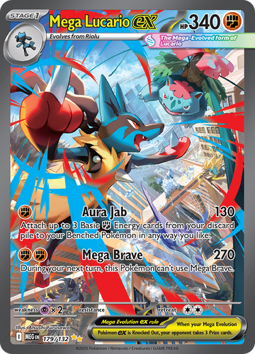 Mega Lucario ex MEG 179/132