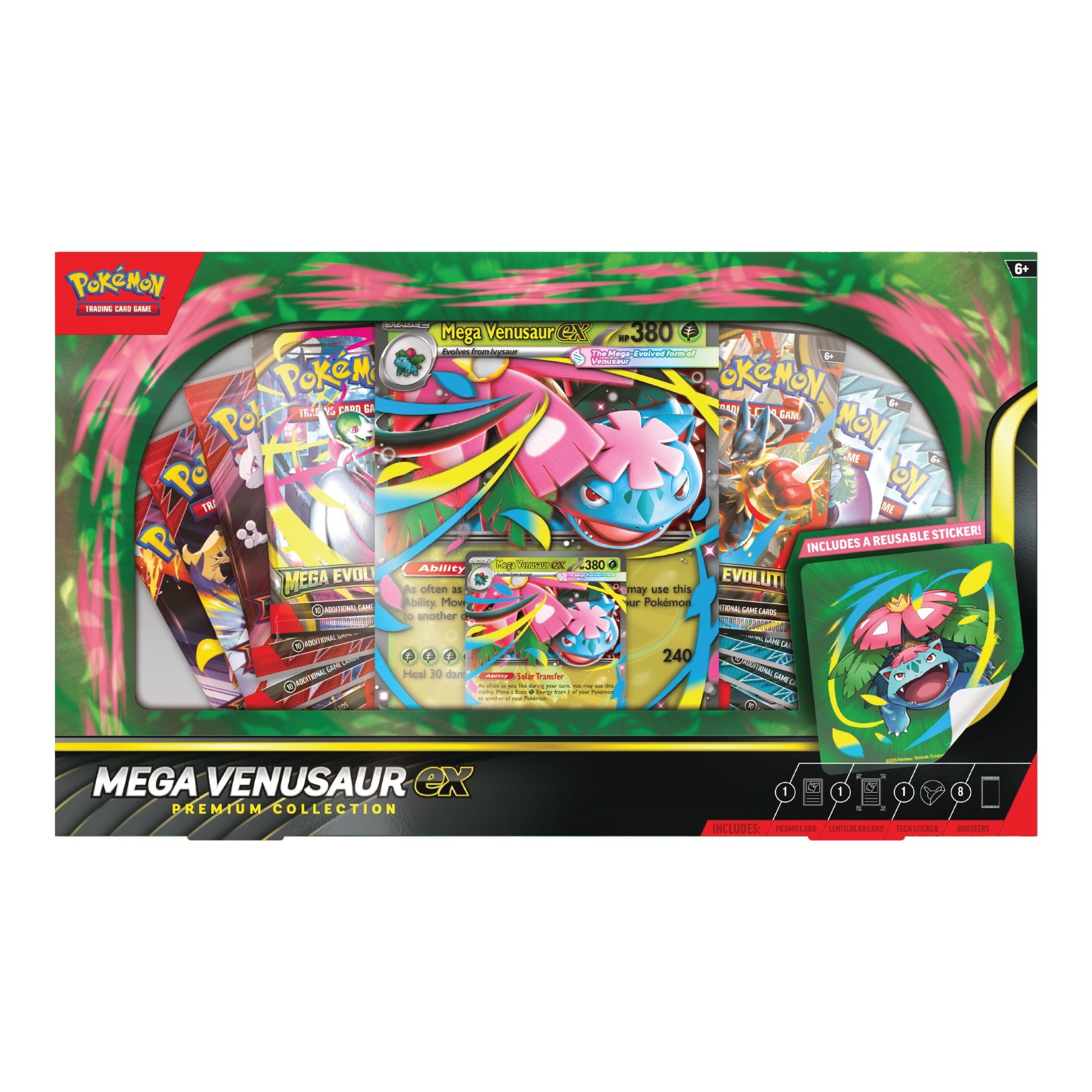 Voorkant van Mega Venusaur ex Premium Collection