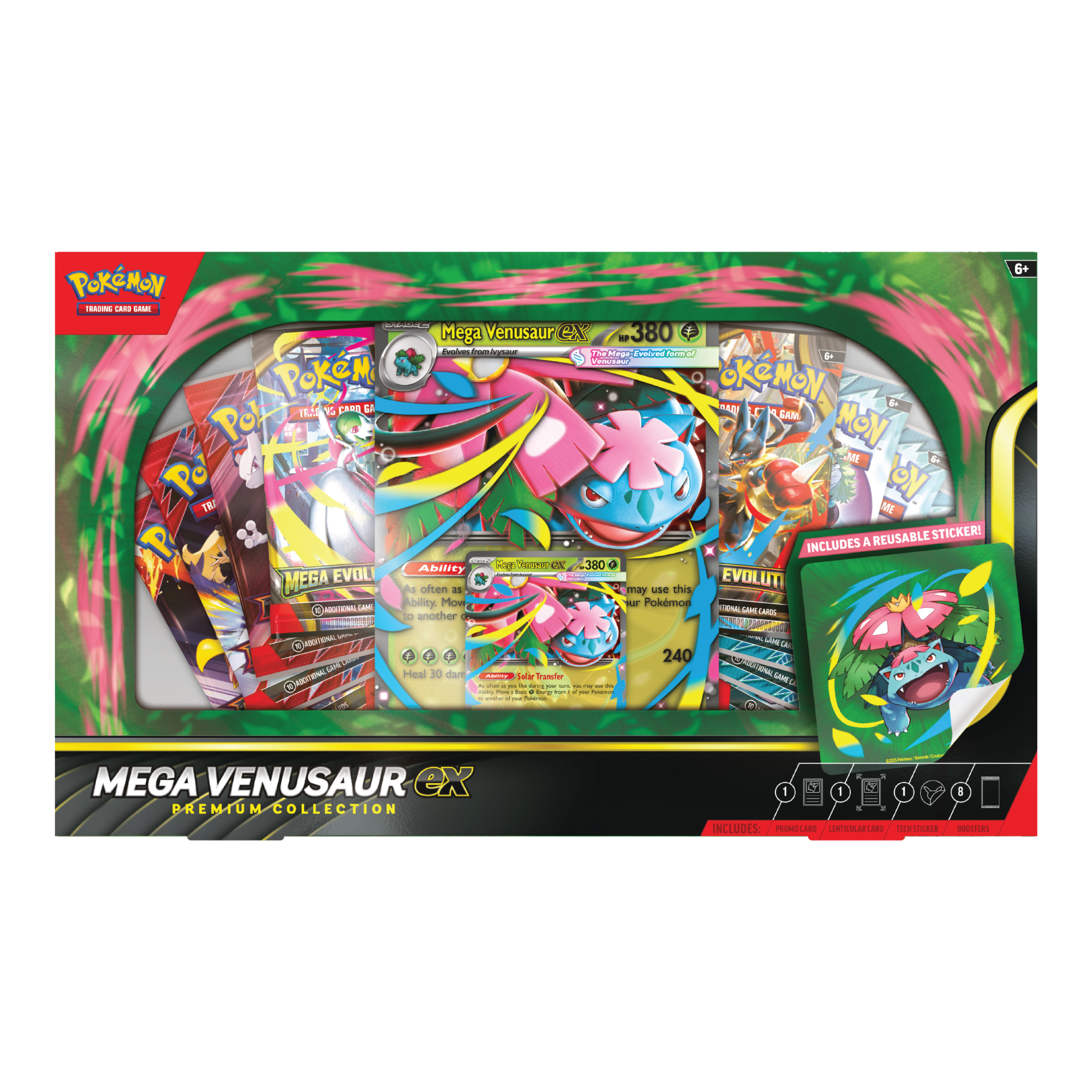 Voorkant van Mega Venusaur ex Premium Collection