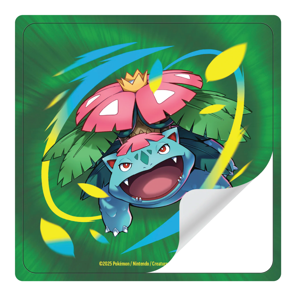 Mega Venusaur ex Tech Sticker