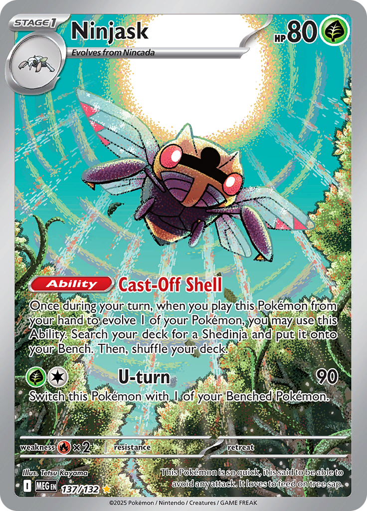 Ninjask MEG 137/132