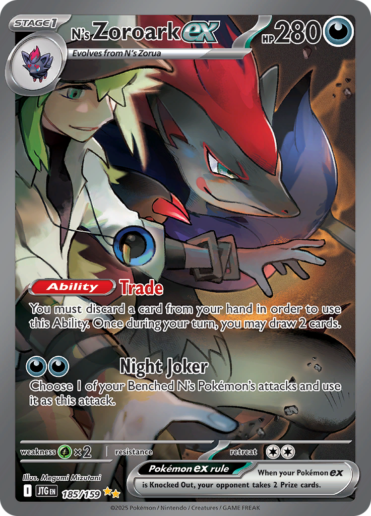 N's Zoroark JTG 185/159