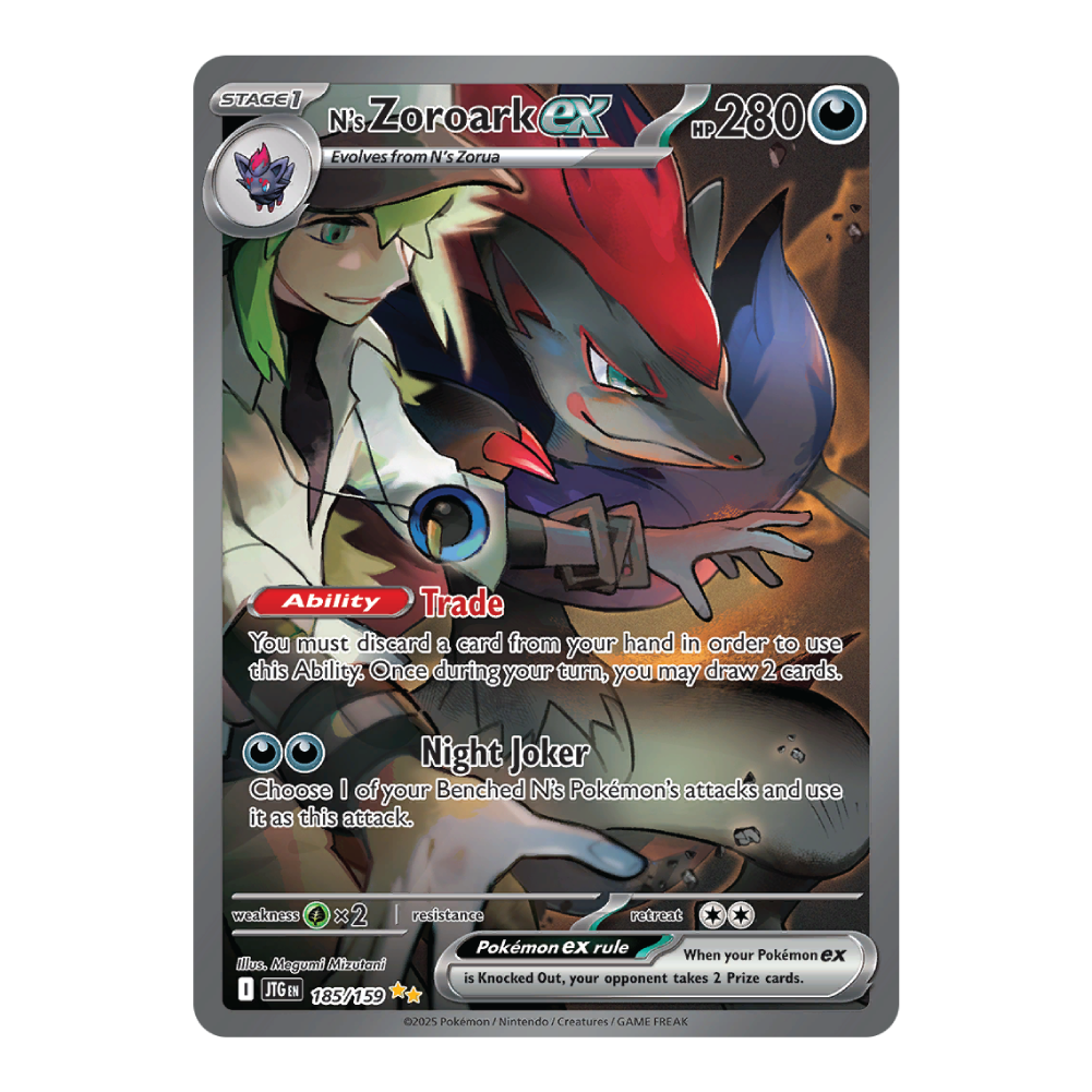 N's Zoroark JTG 185/159