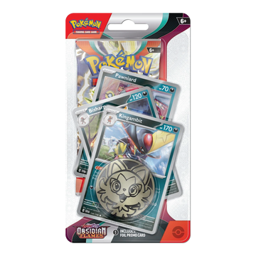 Pokémon TCG Obsidian Flames Premium Checklane Blister met Kingambit Promo