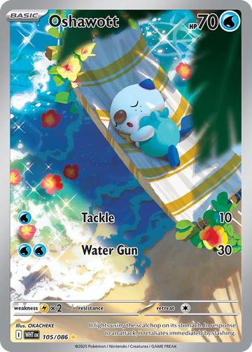 Oshawott WHT 105/086